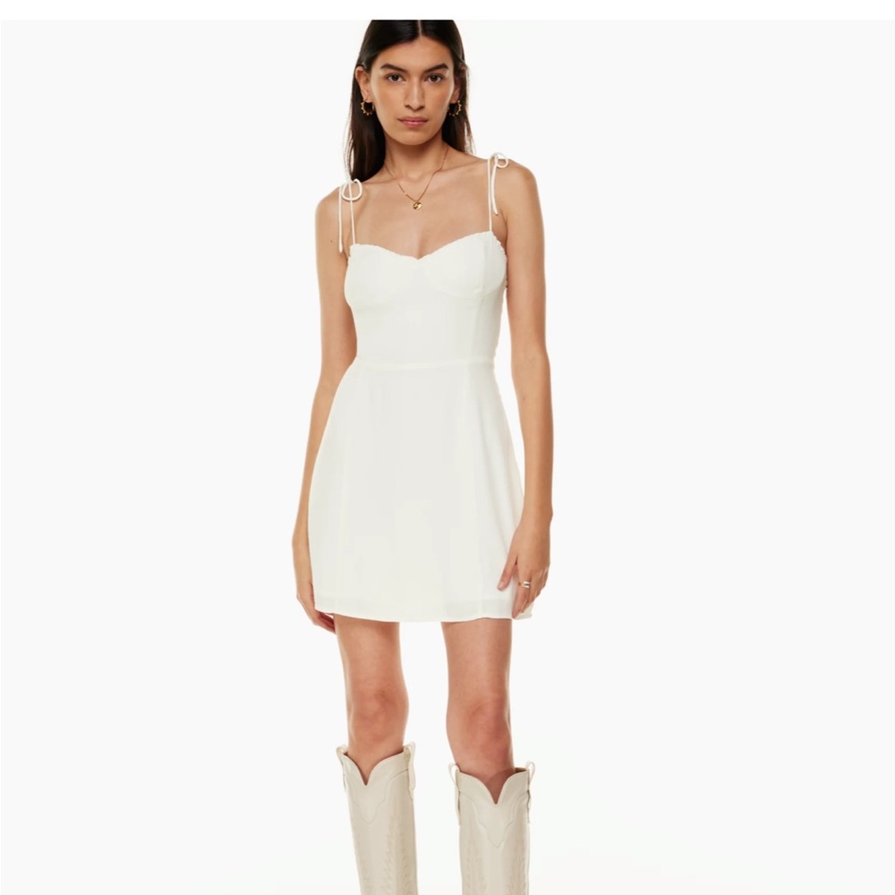 BNWT aritzia Wilfred fable dress in light birch size 2
